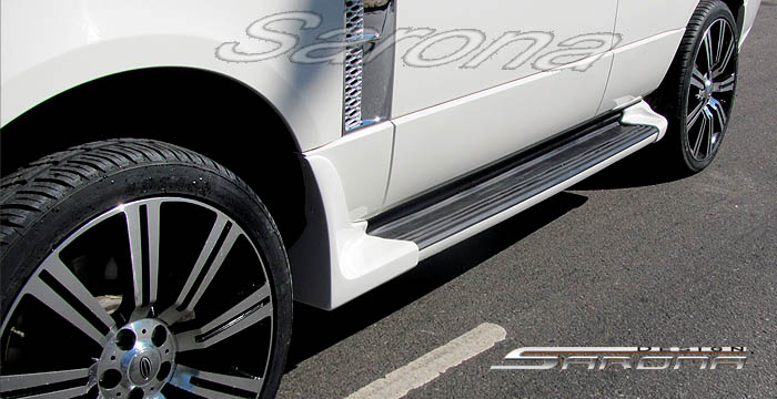 Custom Range Rover HSE  SUV/SAV/Crossover Side Skirts (2003 - 2012) - $690.00 (Part #RR-005-SS)